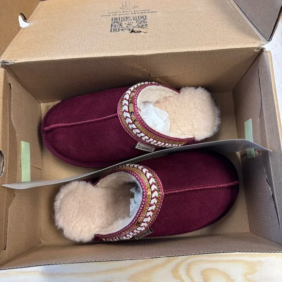 Bearpaw Tanya Suede Embellished Slipper - Picture 2 of 9